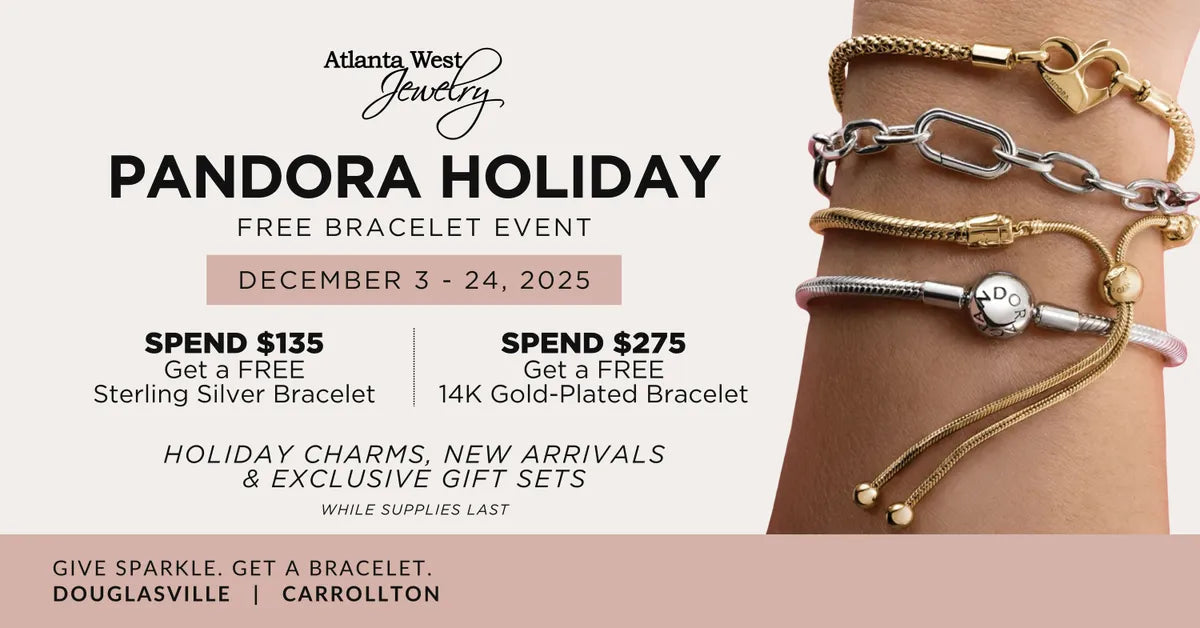 Pandora Holiday Free Bracelet Event | Dec. 3–24 at Atlanta West Jewelry
