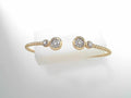Gabriel NY 14K YG Diamond Bujukan Bangle .25ctw S1777420