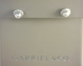Gabriel NY 14K White Gold Diamond and Pearl stud Earrings .14ctw #S2054579