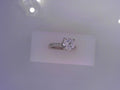 14K .68 ctw  Diamond Engagement Ring - CZ CENTER