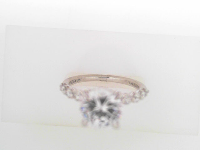 Gabriel NY Kim - 14K White Gold Round Diamond Engagement Ring .40ct S1897552 CZ Center