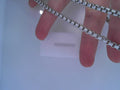 22 INCH 4 MM SILVER DOLID MENS CHAIN