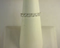 Gabriel NY 14K White Gold Millgrained Marquise Stackable Diamond Ring .19ctw S1484576