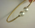 Gabriel NY 14K Yellow Gold Diamond and Pearl Fashion Bangle .05ct S1978866