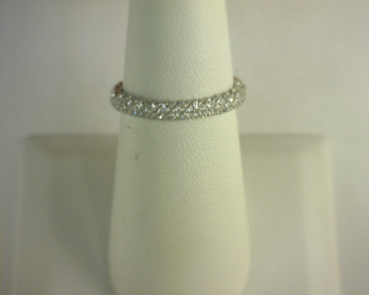 Gabriel NY 14K White Gold Diamond Pave Band .38ct S1978211