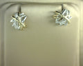 Gabriel NY 925 Sterling Silver and 14K Yellow Gold Fashion Stud Earrings S1978876