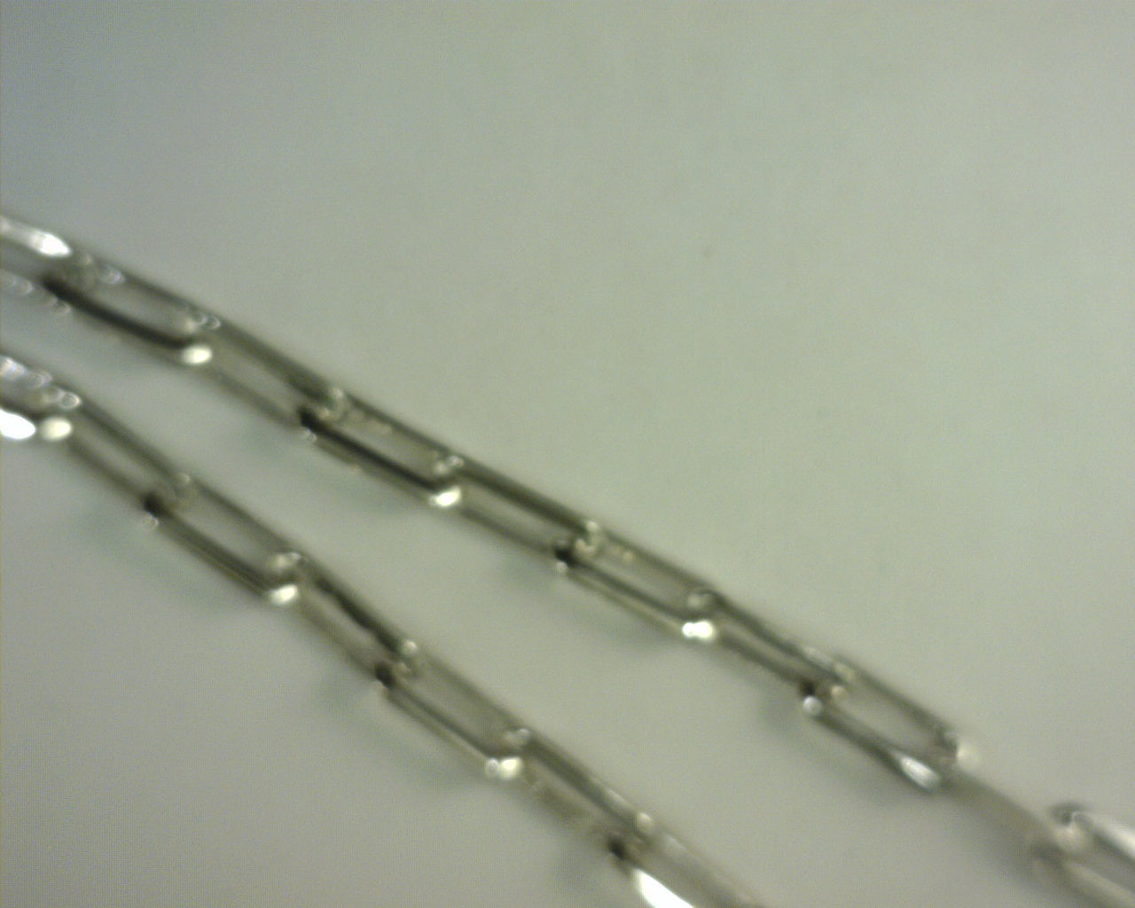 Gabriel NY 22 Inch 925 Sterling Silver Solid Faceted Men's Link Chain Necklace S1940544