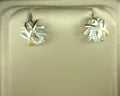 Gabriel NY 925 Sterling Silver and 14K Yellow Gold Fashion Stud Earrings S1978435