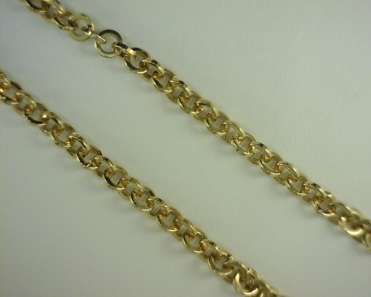 Gabriel NY 14K Yellow Gold Round Link Chain Necklace S1978592