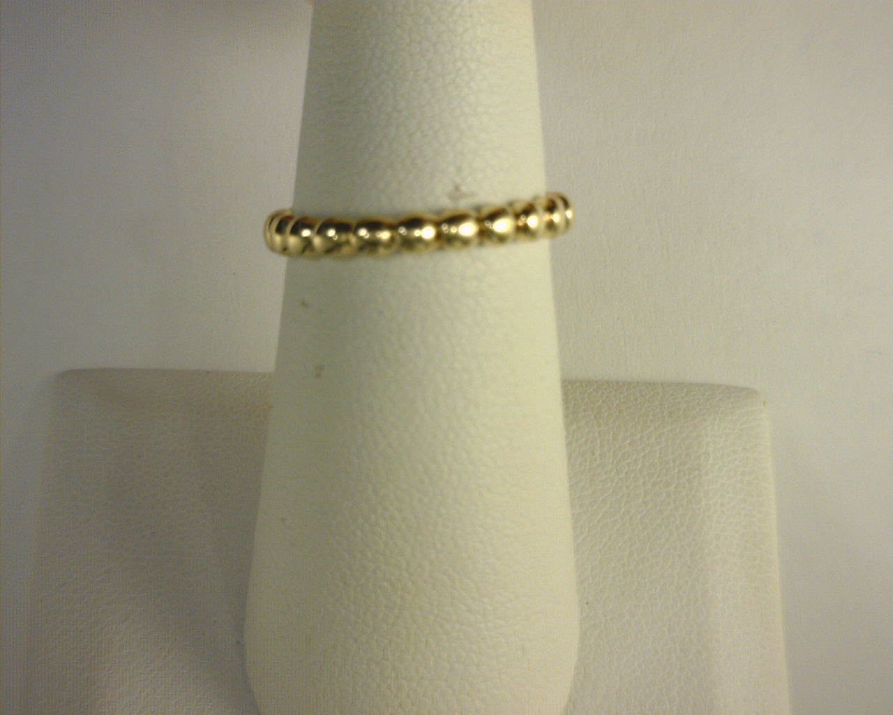 Gabriel NY 14K Yellow Gold Bujukan Bead Stackable Ring S1577718