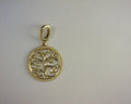 Gabriel NY 14K YG  Bujukan Tree of Life Medallion Pendant S2011774