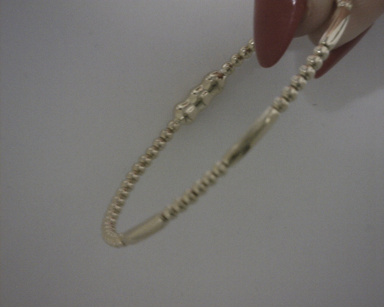 14k yellow gold bujukan bracelet with a lock