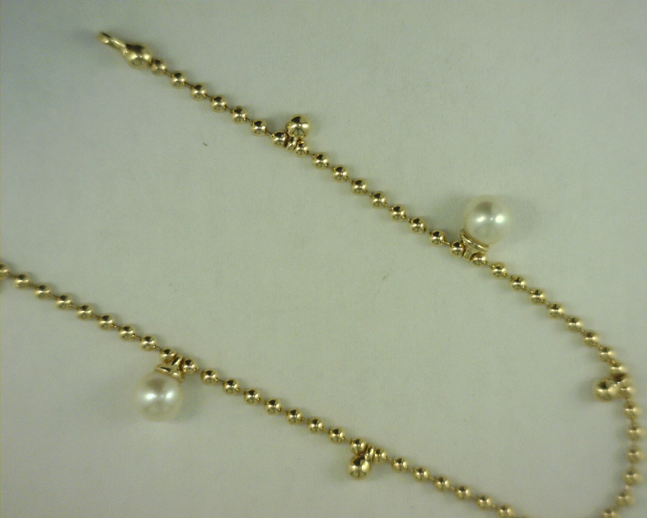 Gabriel NY 14k Yellow Gold Bujukan Beads and Pearl Droplet Bracelet - s2038358