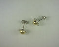 Gabriel NY 925 Sterling Silver and 14K Yellow Gold Fashion Stud Earrings S2051461