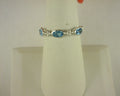 Gabriel NY 925 Sterling Silver Bujukan Blue Topaz Fashion Ladies Ring s2055225