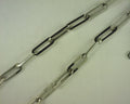 Gabriel NY  Sterling Silver Solid Paper Clip Chain S2038550