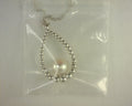 Gabriel NY 925 Sterling Silver Pearl Bujukan Teardrop Necklace