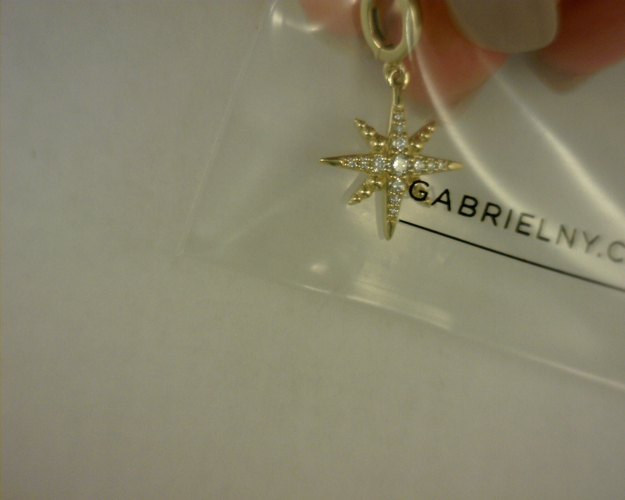 STAR CHARM <br>14kt yellow  #S2167065