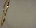 #S2167015 14KT YELLOW GOLD BUJUKAN PYRAMID STATIONS BANGLE