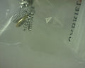 #S2166647 STERLING SILVER AND 14 KARAT YELLOW GOLD J HOOP EAARRINGS