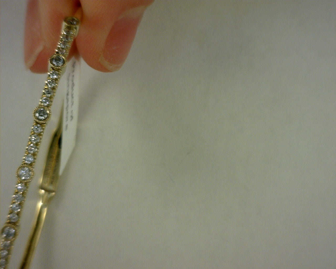 #S2166661 14 KARAT YELLOW GOLD DIAMOND BANGLE LUSSO COLLECTION
