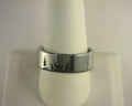THORSTEN Animal Landscape Scene Reindeer Deer Stag Engraved Flat Tungsten Ring
