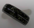 Steel Revolt Moss Agate Band 8mm Size 11