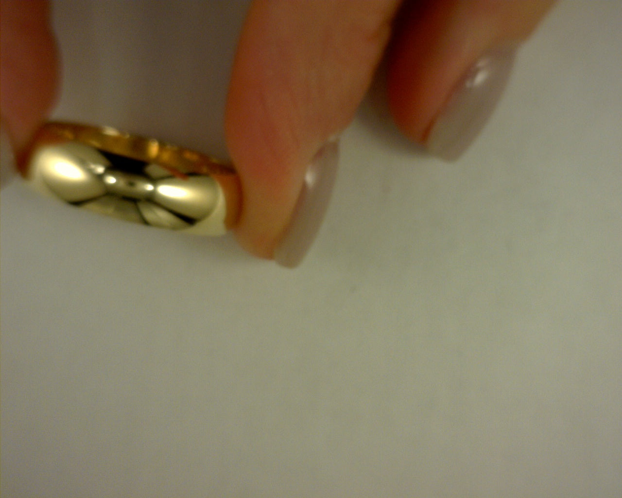 14KT YELLOW GOLD SIZE 9.5<br>6MM