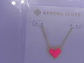 Kendra scott ari heart short pendant necklace