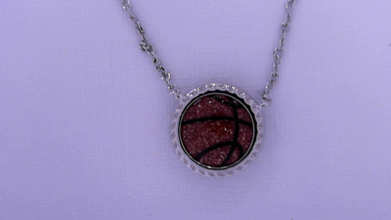 Kendra Scott Rhod Basketball Necklace