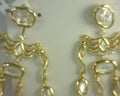 Kendra Scott Skeleton Statement Earrings