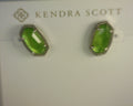 Kendra Scott Ellie Earrings Rhod Peridot Illusion