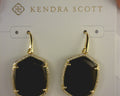 Kendra Scott Daphne Pave Drop Earrings Smoky Quartz