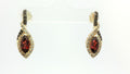14 KARAT HONEY GOLD POMEGRANATE GARNET 1 3/4 CARATS<br>0.55 D<br>1.70GARNET