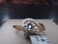 18 Karat Contemporary Engagement Ring