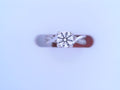 Gabriel NY Aleesa - 14K White Gold Round Bypass Diamond Engagement Ring 1.14ctw<br>#S1136622