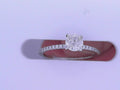 Diamond Solitaire Ring .65cttw 14K White Gold