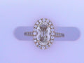 Diamond Oval Solitaire 1.50cttw 14K Rose Gold<br>Center 1.20ct VVS1 K/L