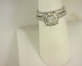 Diamond Bridal Set 1.0cttw 14K White Gold