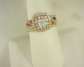 Diamond Bridal Set 14K Rose Gold