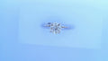 Diamond Solitaire Ring Round .75ct 14K White Gold