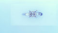 Gabriel NY Acacia - 14K White Gold Round Three Stone Diamond Engagement Ring .27cts #S1576722