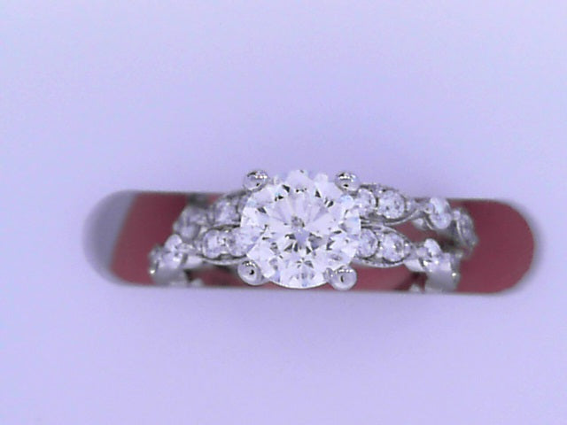 Diamond Bridal Set 2.28cttw 14K White Gold <br>Center 1.50ct