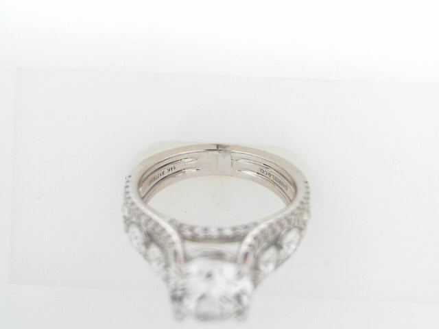 Gabriel NY Elisse - 14K Wg Diamond Engagement Ring 1.04 ctw S1778957 CZ Center