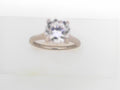 Gabriel NY Ericka - Platinum Round Diamond Engagement Ring CZ Center S1778960