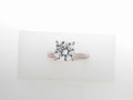 Gabriel NY Bridal Lauren - 14K White Gold Round Diamond Engagement Ring S1506499 CZ Center