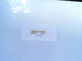 Gabriel 14k Diamond ER .53ctw head size 8 CZ CENTER
