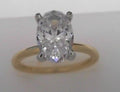 Gabriel 14kt ER Classic Collection CZ CENTER