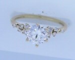 Diamond ER Starlight Collection CZ CENTER