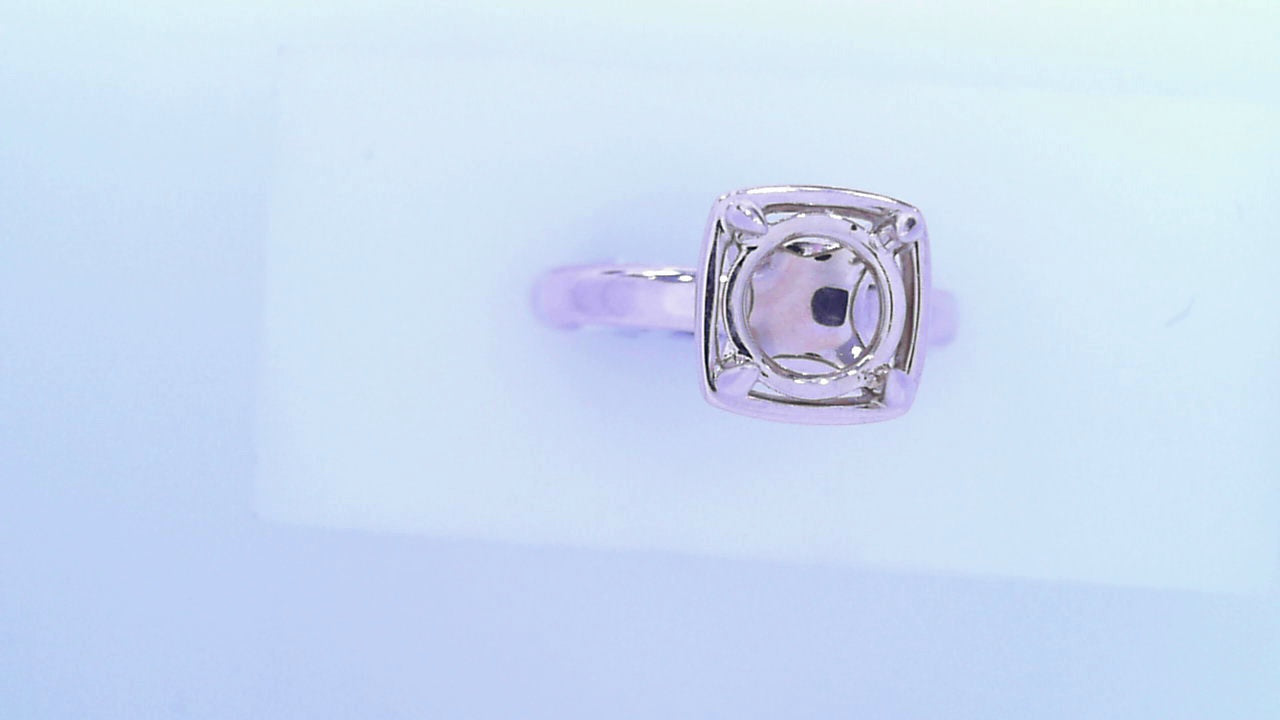 Gabriel NY Deedie - 14K Yellow Gold Round Diamond Engagement Ring .15cts 8mm #S1780525